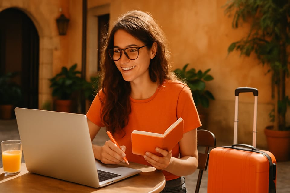 Learn a Language While Working Remotely Full Time: The Digital Nomad System