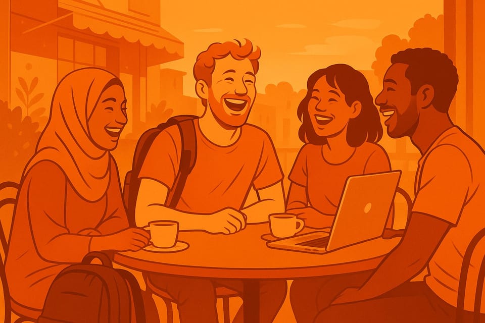 How to Make Real Friends Abroad When You Barely Speak the Language: A Digital Nomad's Social Survival Guide