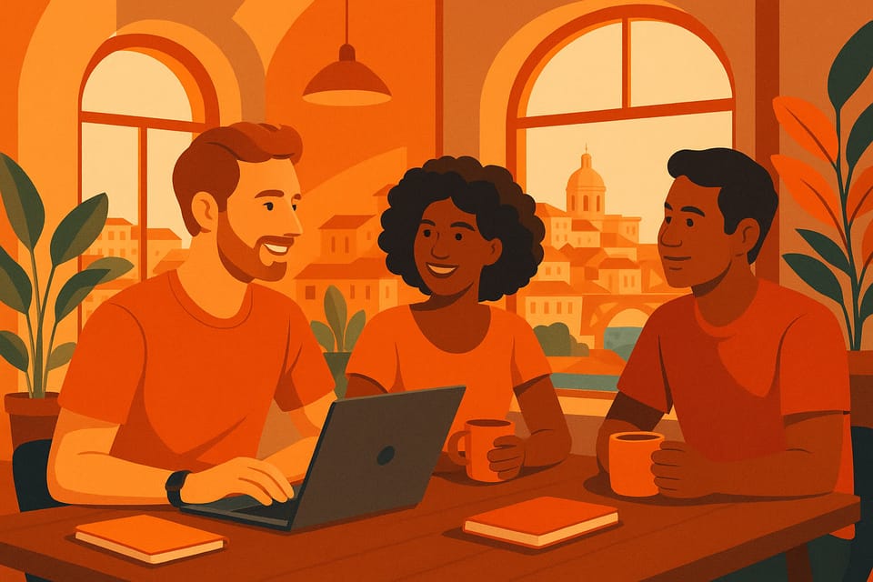 How to Learn Portuguese in Coworking Spaces: The Digital Nomad Playbook for 2026